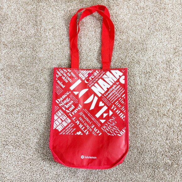 Lululemon Bundle of 5 Reusable Bags Large/Small Snap Closure - Picture 6 of 7